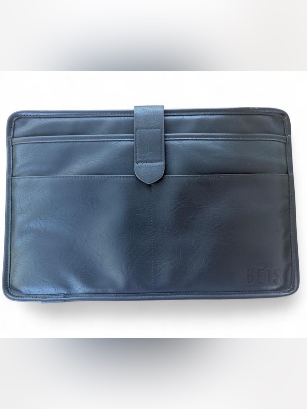 BEIS Black Laptop Sleeve 15x10 Padded Travel Work Case